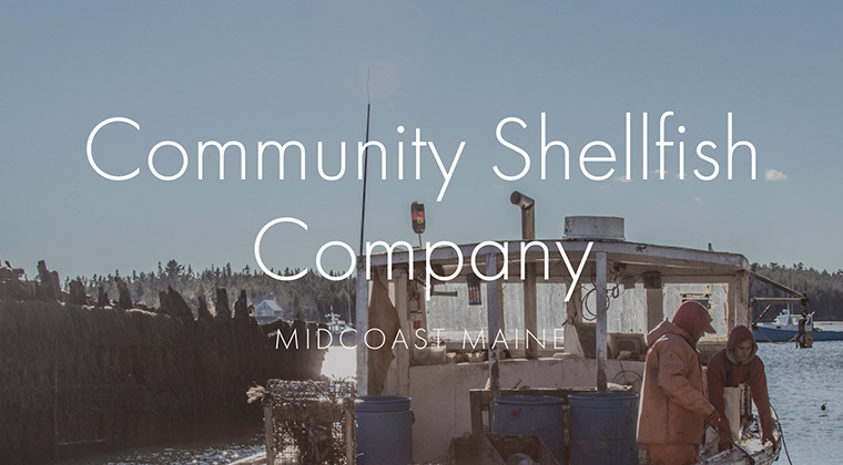 community shelfish logo graphic