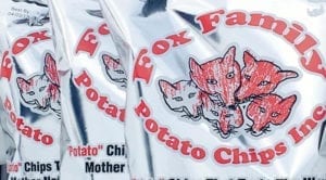 fox family chips bags