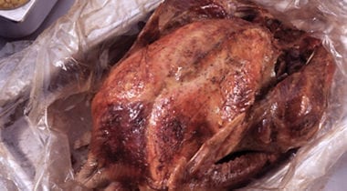 roast turkey in oven safe bag