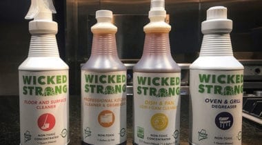 wicked strong cleaner bottles