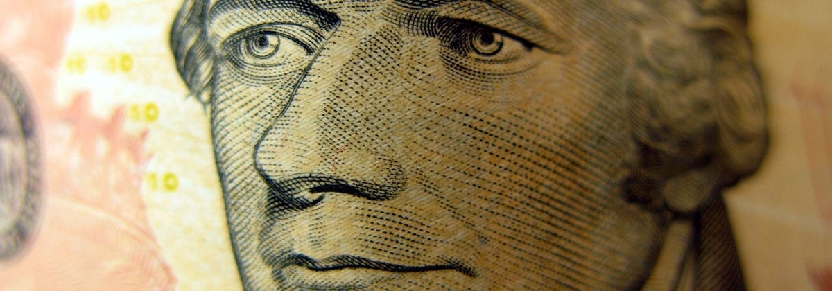 ten dollar bill, Alexander Hamilton