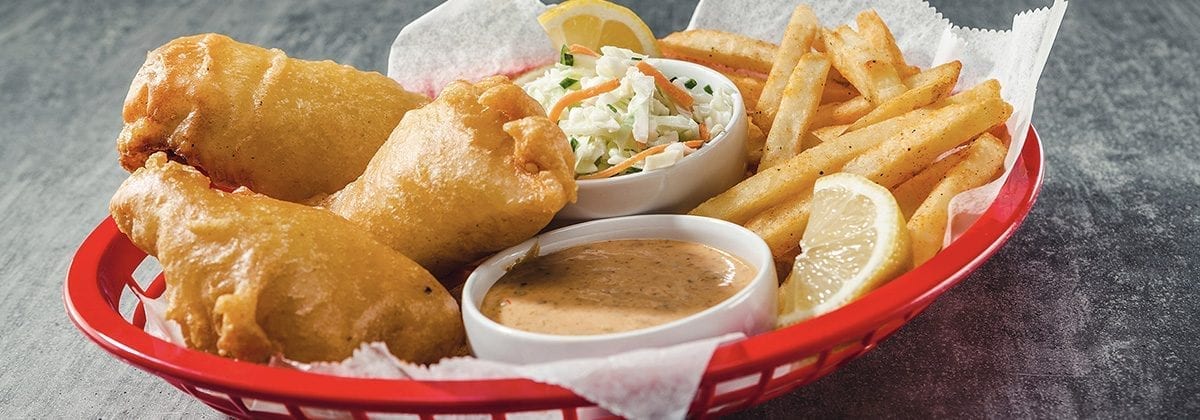 fish and chips basket