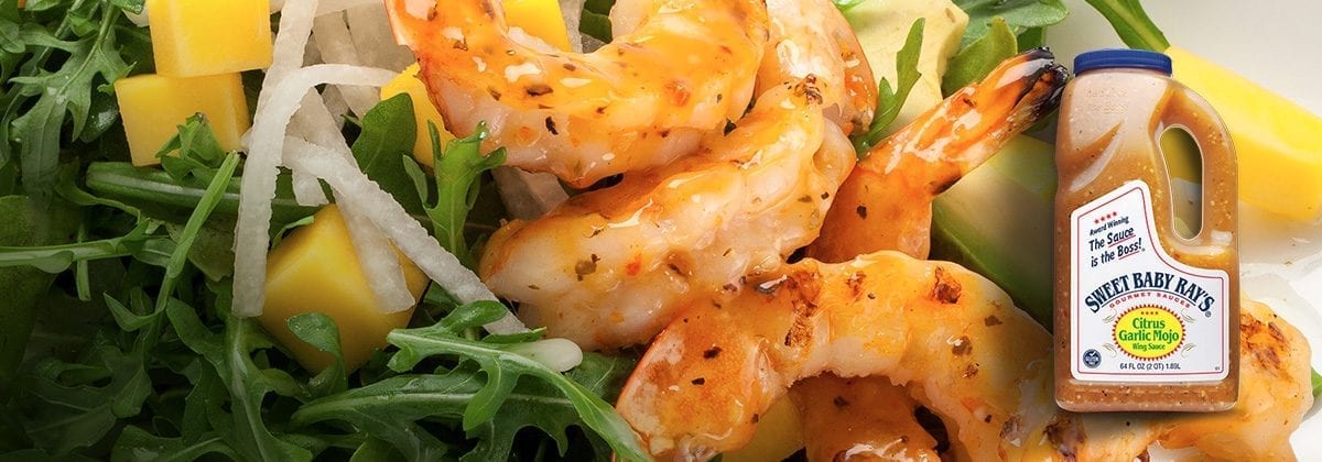 seasoned cooked shrimp