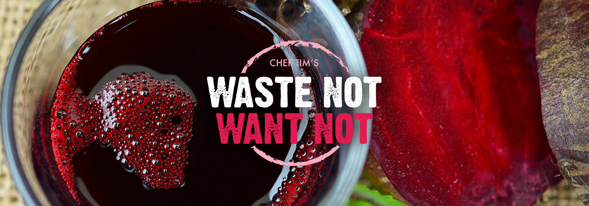 waste not want not, beet dye graphic