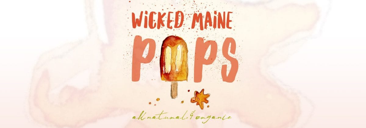 Wicked Maine Pops Logo