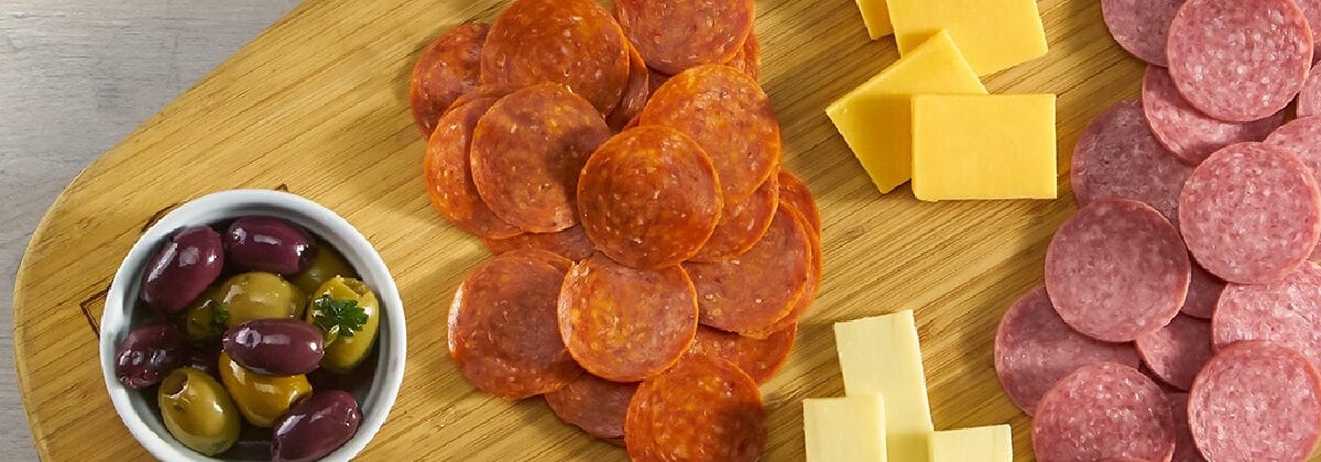 Pepperoni Cheese Platter