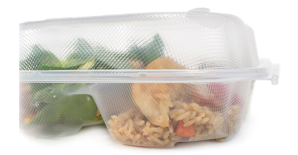 clear takeout container