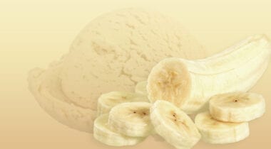 banana flavored ice cream