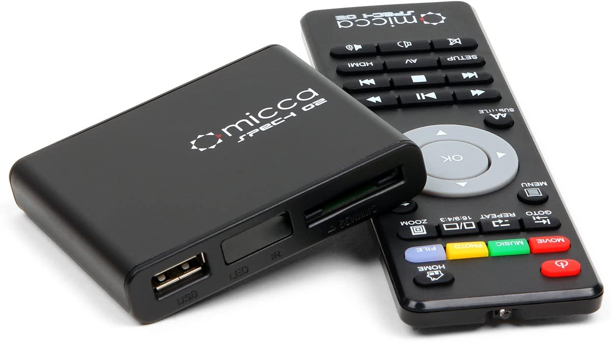 digital media player with remote