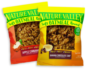 Nature Valley Oatmeal Rounds in Wrapper