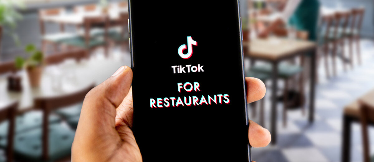 tiktok for restaurants graphic