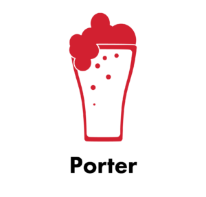 Porter Beer Vector Icon
